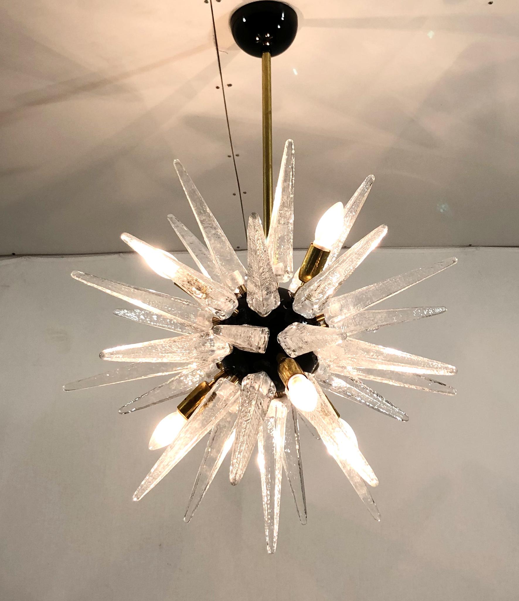 Italian Puntali Sputnik Chandelier by Fabio Ltd For Sale