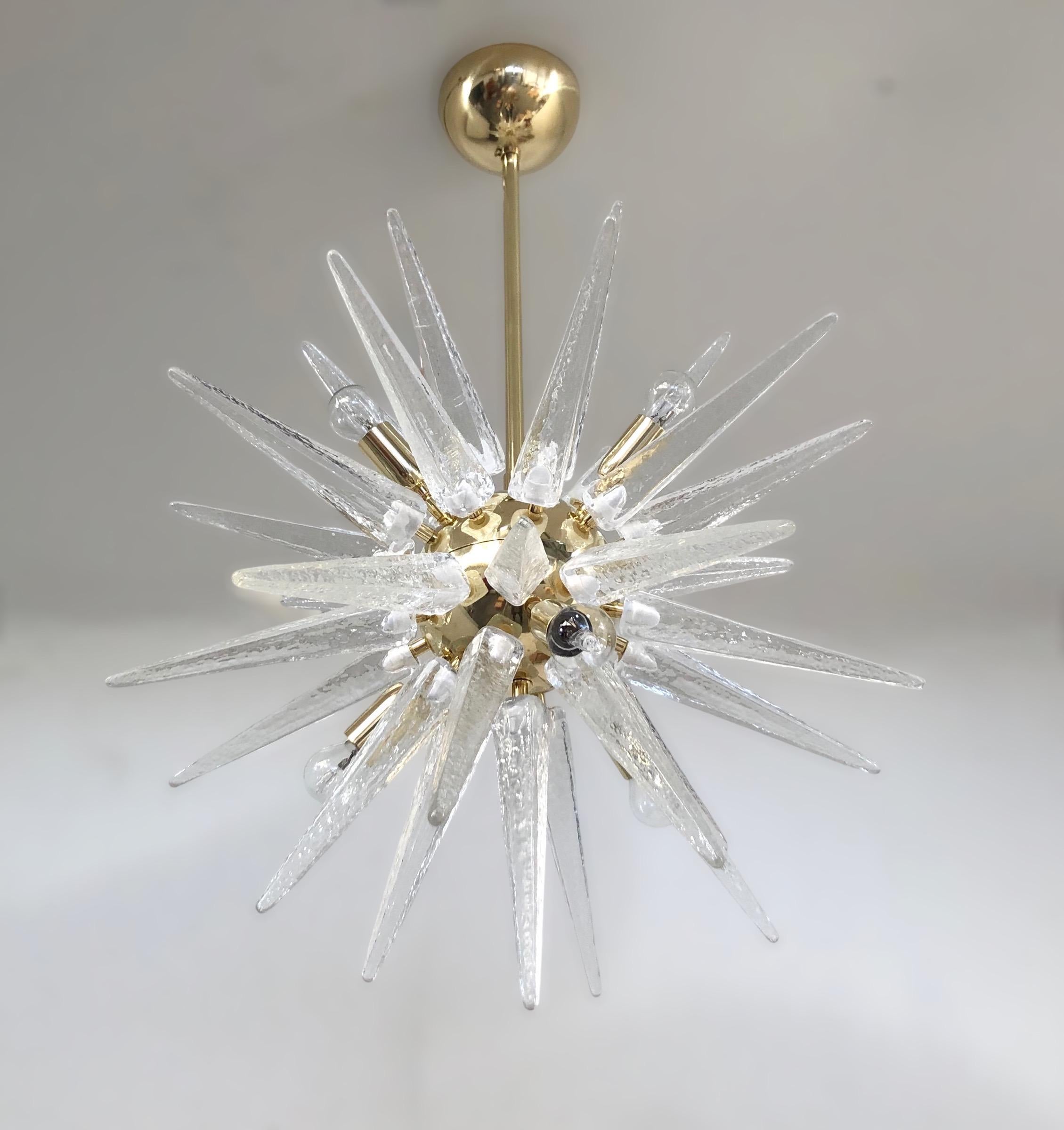 Italian Puntali Sputnik Chandelier by Fabio Ltd For Sale