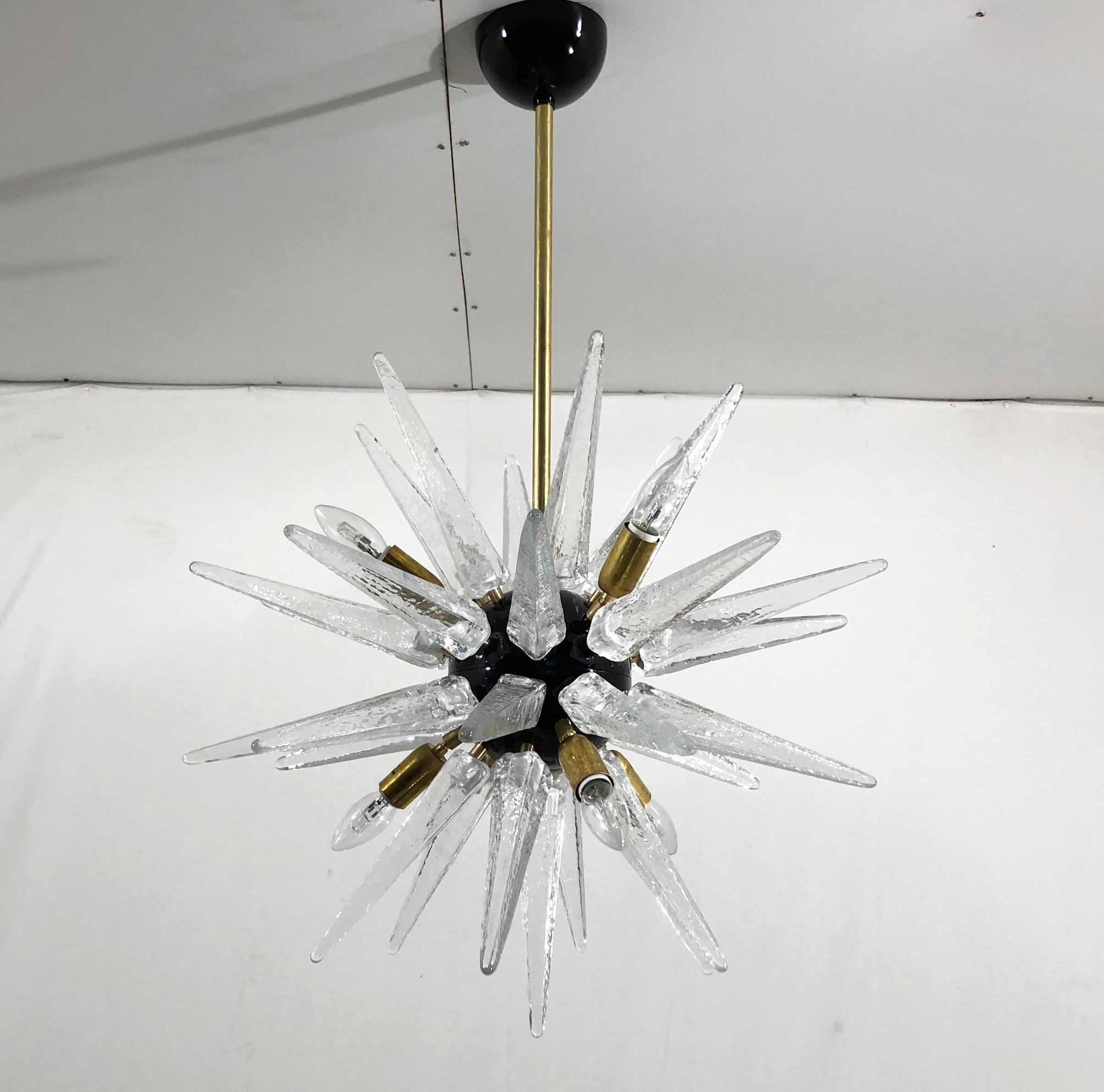 Italian Puntali Sputnik Chandelier by Fabio Ltd For Sale