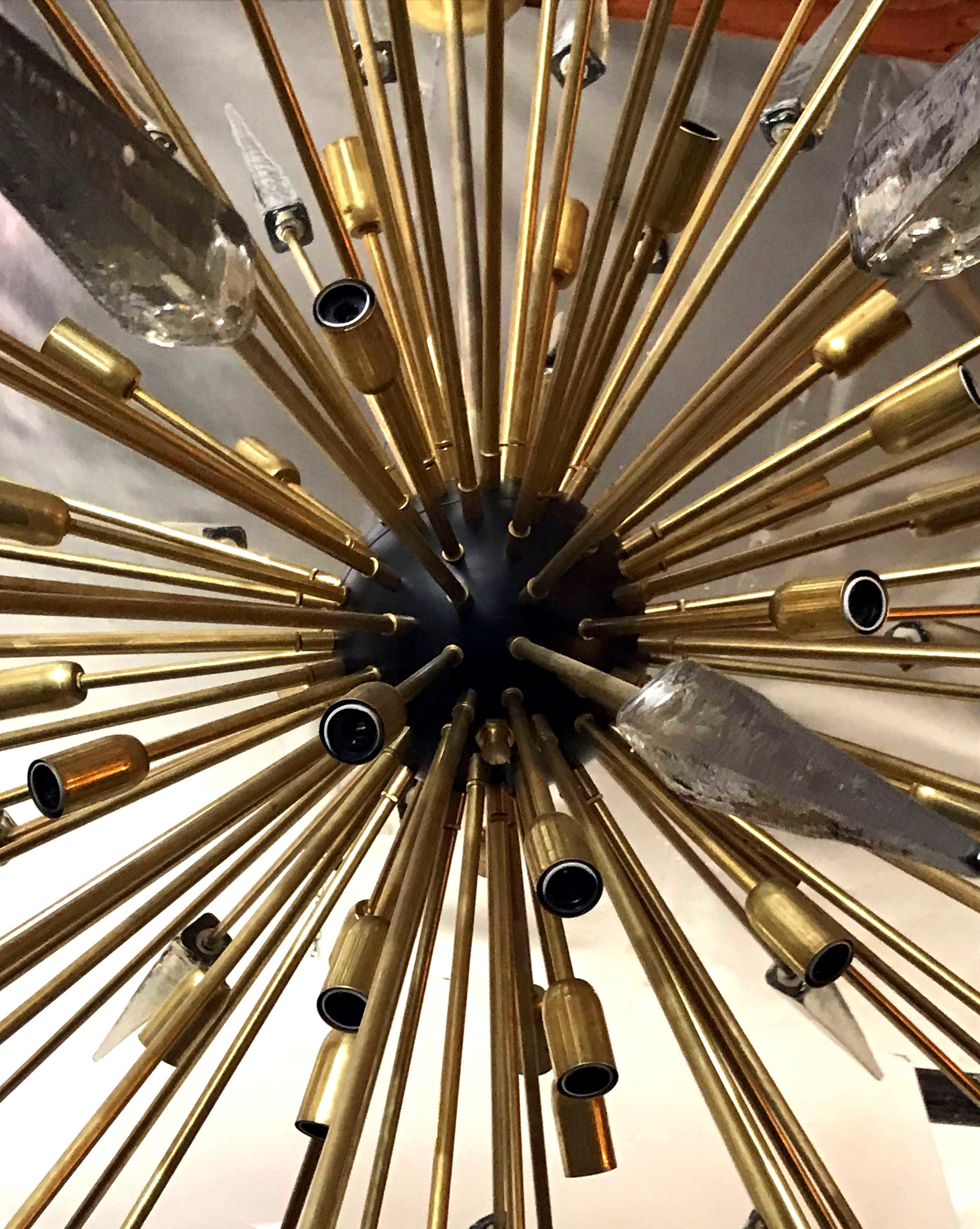 Italian Puntali Sputnik Chandelier by Fabio Ltd For Sale