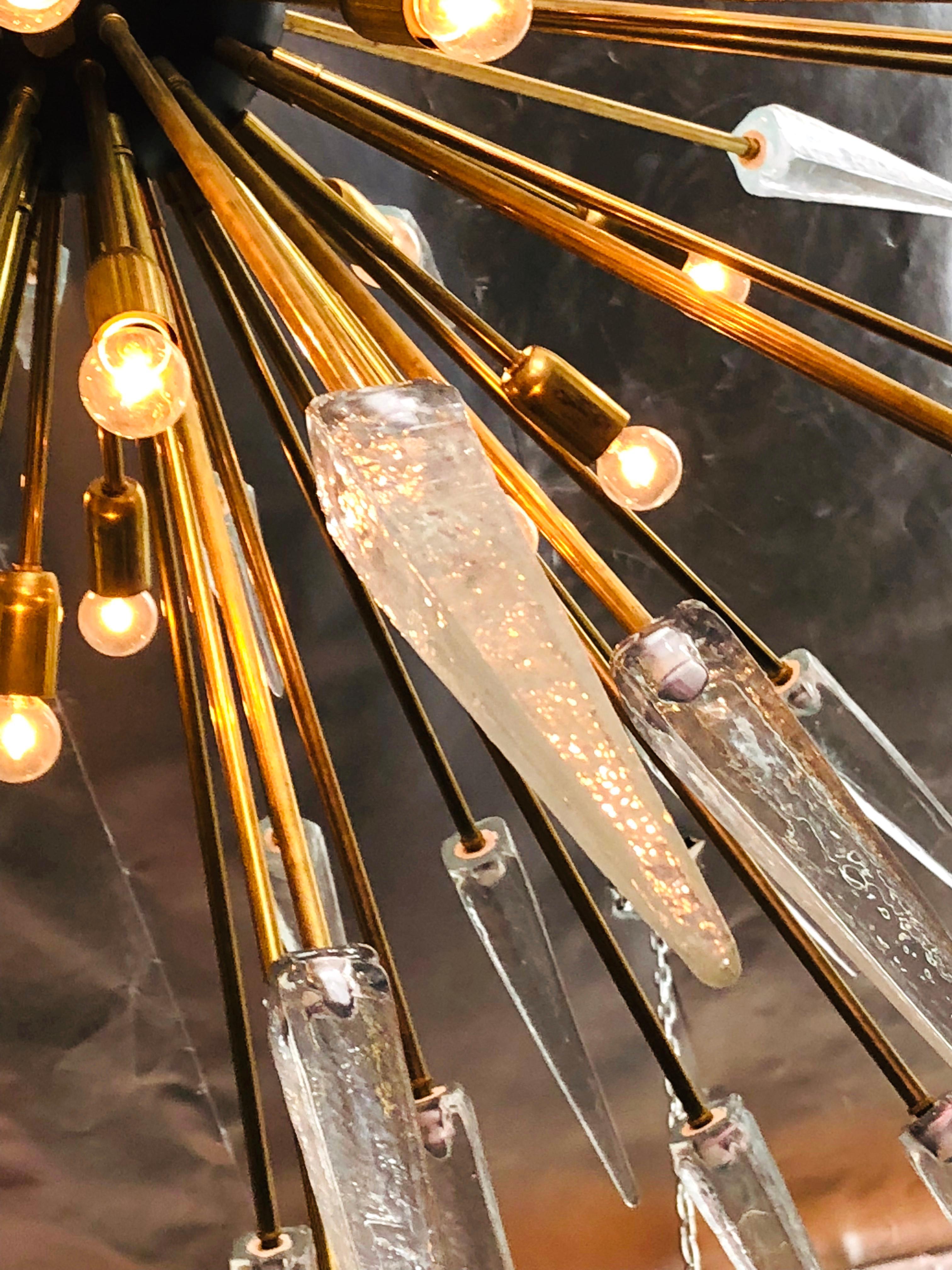 XXI secolo e contemporaneo Lampadario Puntali Sputnik di Fabio Ltd in vendita