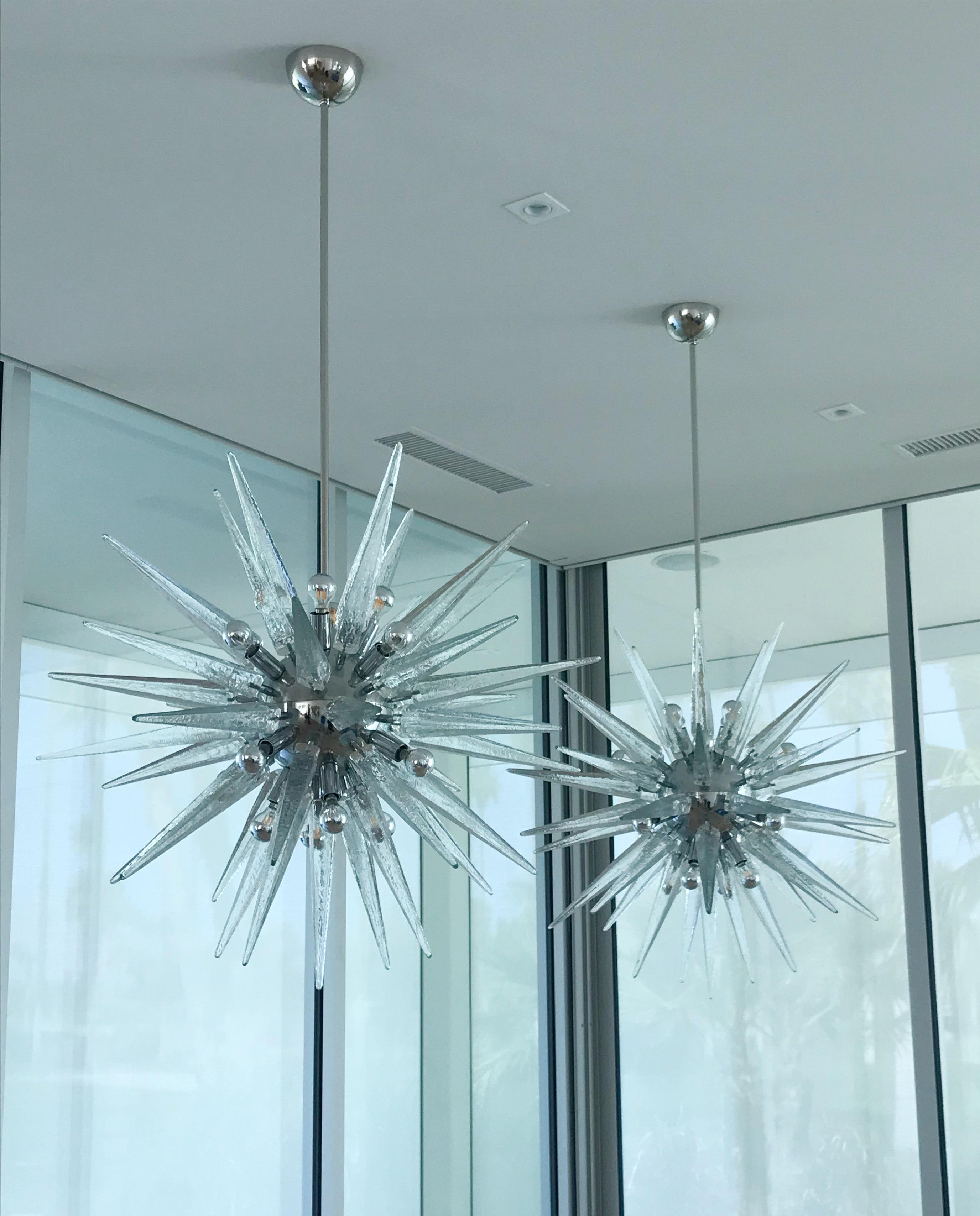 Puntali Sputnik Chandelier by Fabio Ltd For Sale 1