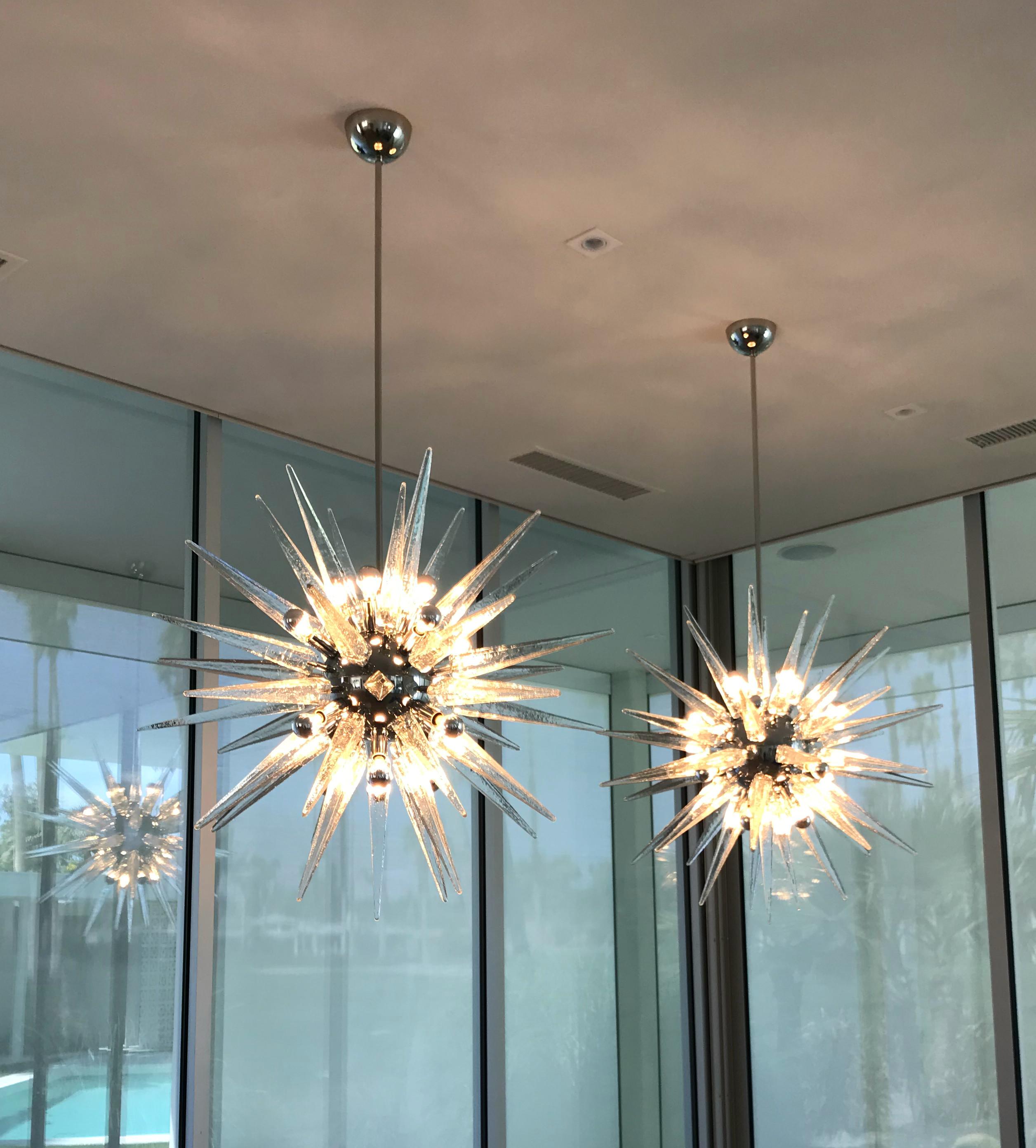 Puntali Sputnik Chandelier by Fabio Ltd For Sale 2