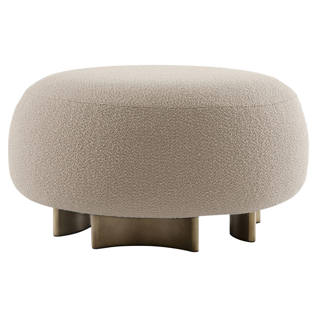 Pouf Punto e Virgola Powder Pink di Morica Design