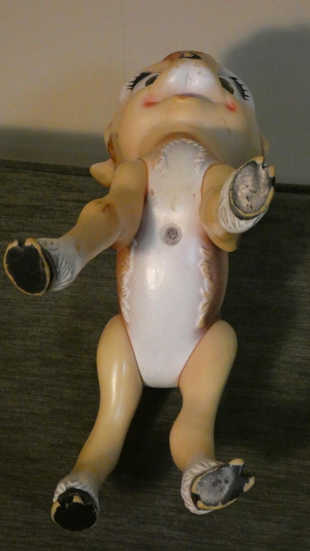 Rubber Ledra plastic rubber doll for Disney Bambi - Italy 1960s