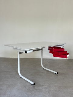 Pupil Desk by Joe Colombo for Bieffeplast, Italy, 1970s
