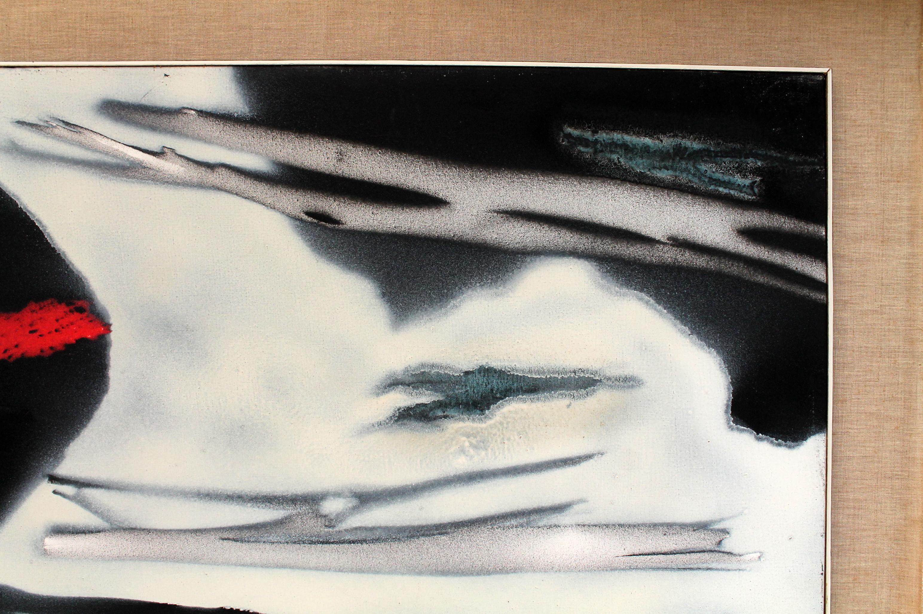 Fine XX secolo Pupino 'Mario' Samona' _ (95x71cm) Tecnica mista (Olio + Tempera) Scatola americana in vendita
