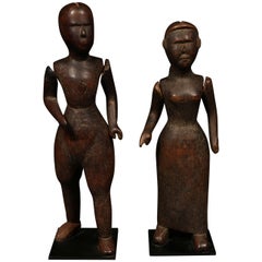 Puppet Doll Molds from Burma, Early 20th Century