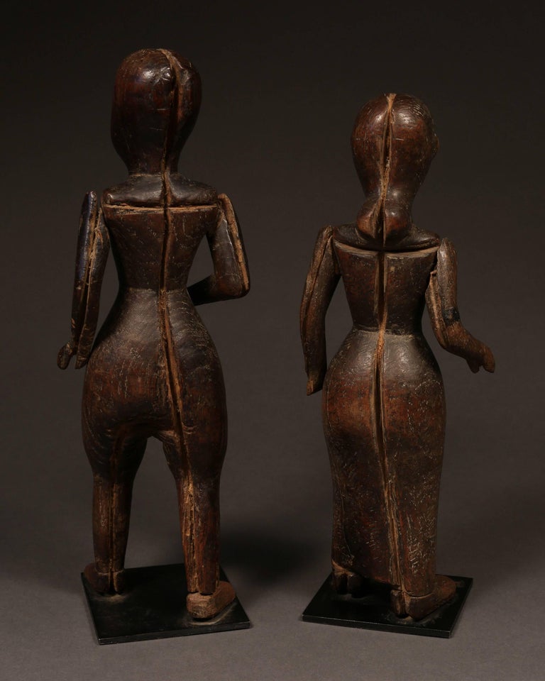 Puppet Doll Molds from Burma, Early 20th Century For Sale ...