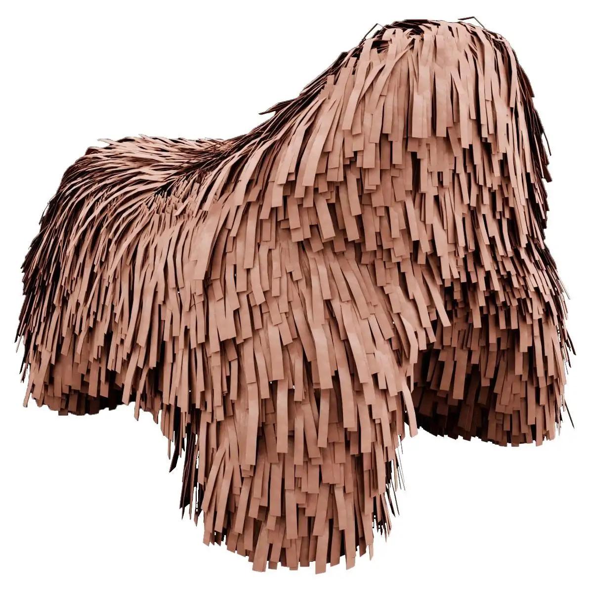 Pochette Puppy avec vrai cuir de Marcantonio en vente 1