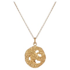 Pura Vida Chapter I Necklace handcrafted from 24ct gold plated bronze