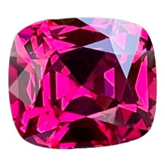 Purchase Reddish Pink Garnet 3.65 carats Cushion Cut Natural Tanzanian Gemstone