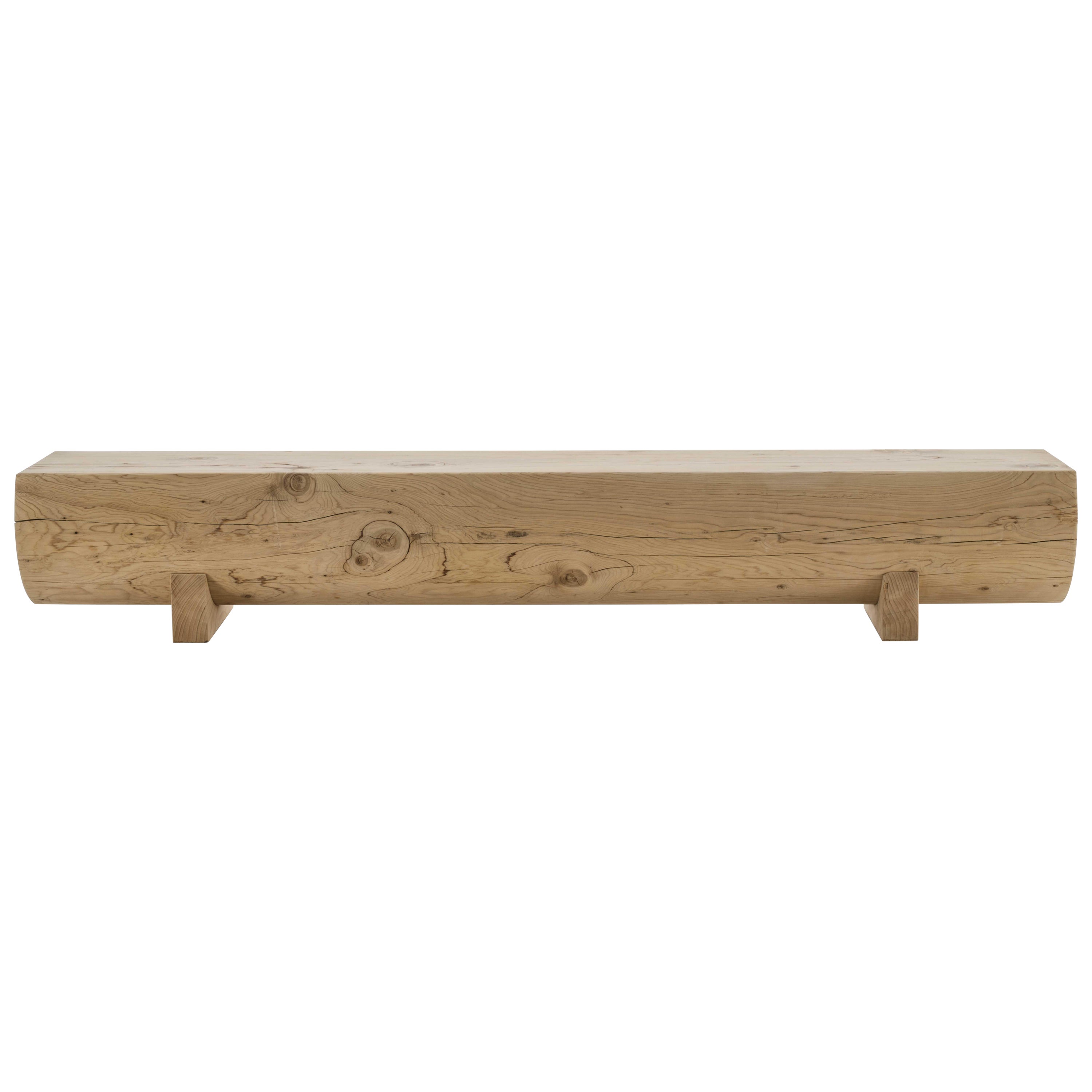 Pure Bench Matteo Thun Contemporary Natural Cedar Made in Italy Riva 1920