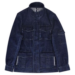 Pure Blue Japan Linen Denim Jacket