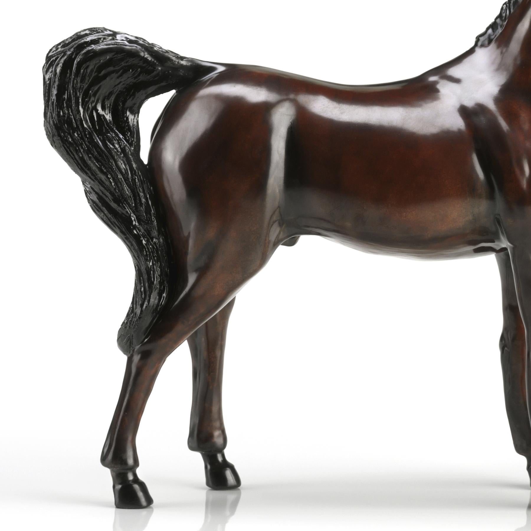 Sculpture de cheval de race pure en vente 1