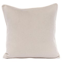 Pure Cashmere Beige Large Cushion by Muchi Decor, Made in Italy