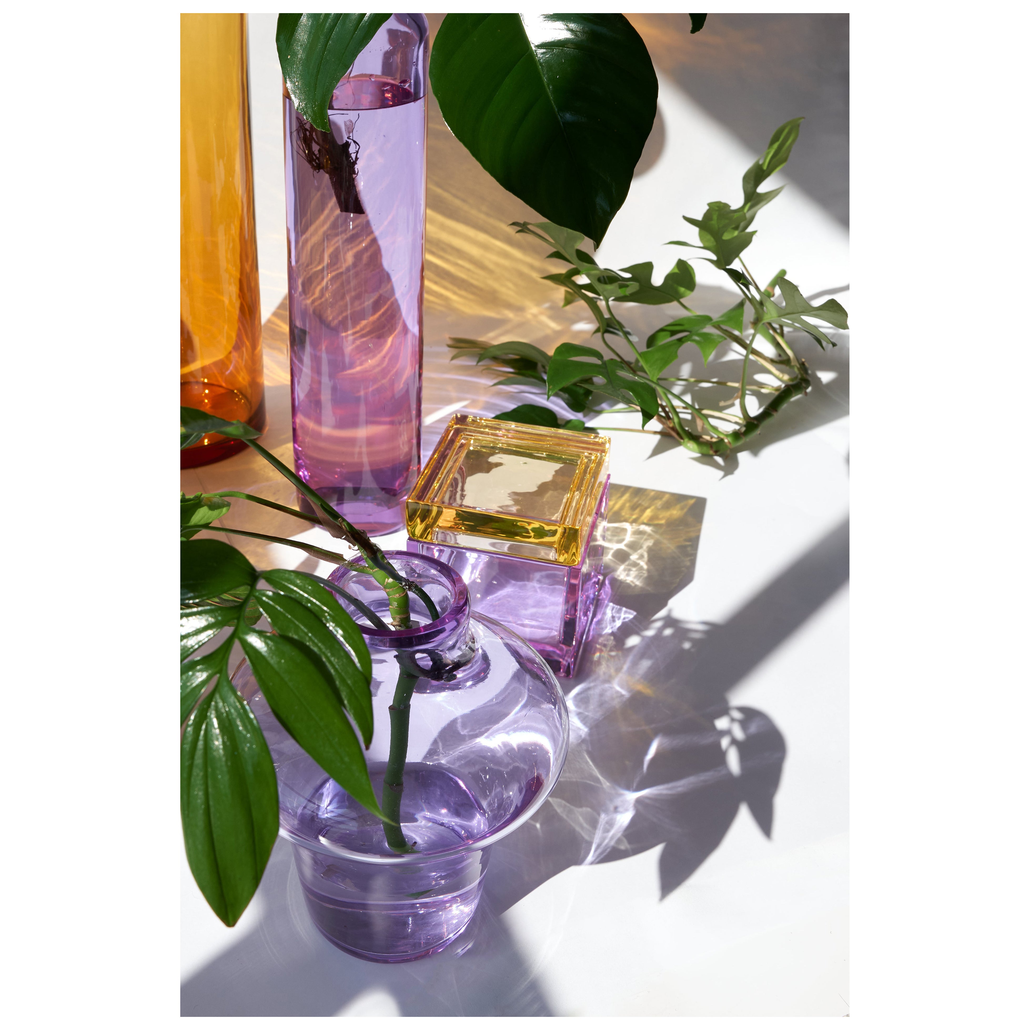 Pure Crystal Maratea Vase by Studio Bojola For Sale