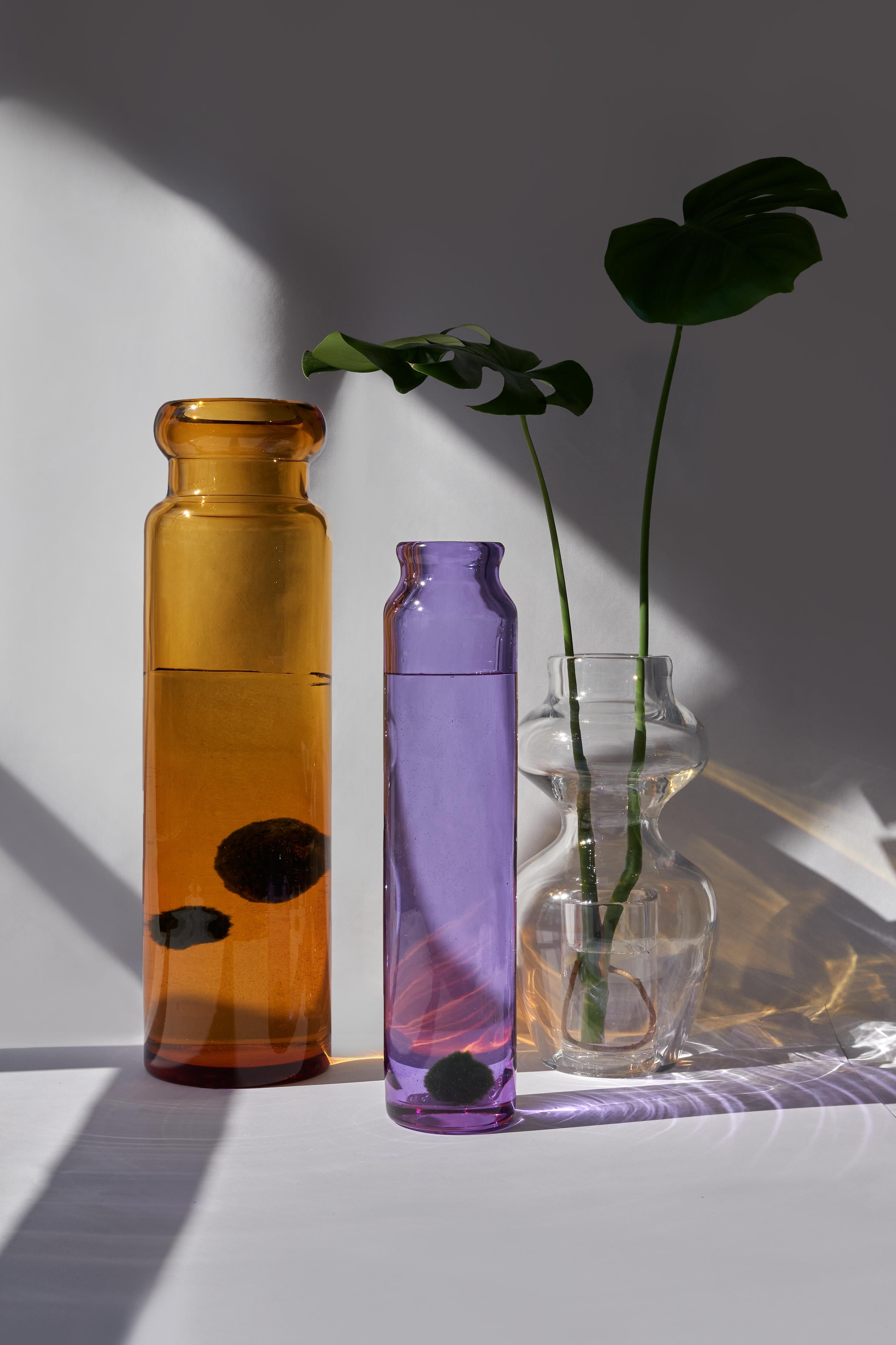 Pure Crystal Saturno & Saturnino Vase by Studio Bojola In New Condition For Sale In Geneve, CH