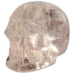 Pure Crystal Skull Sculpture