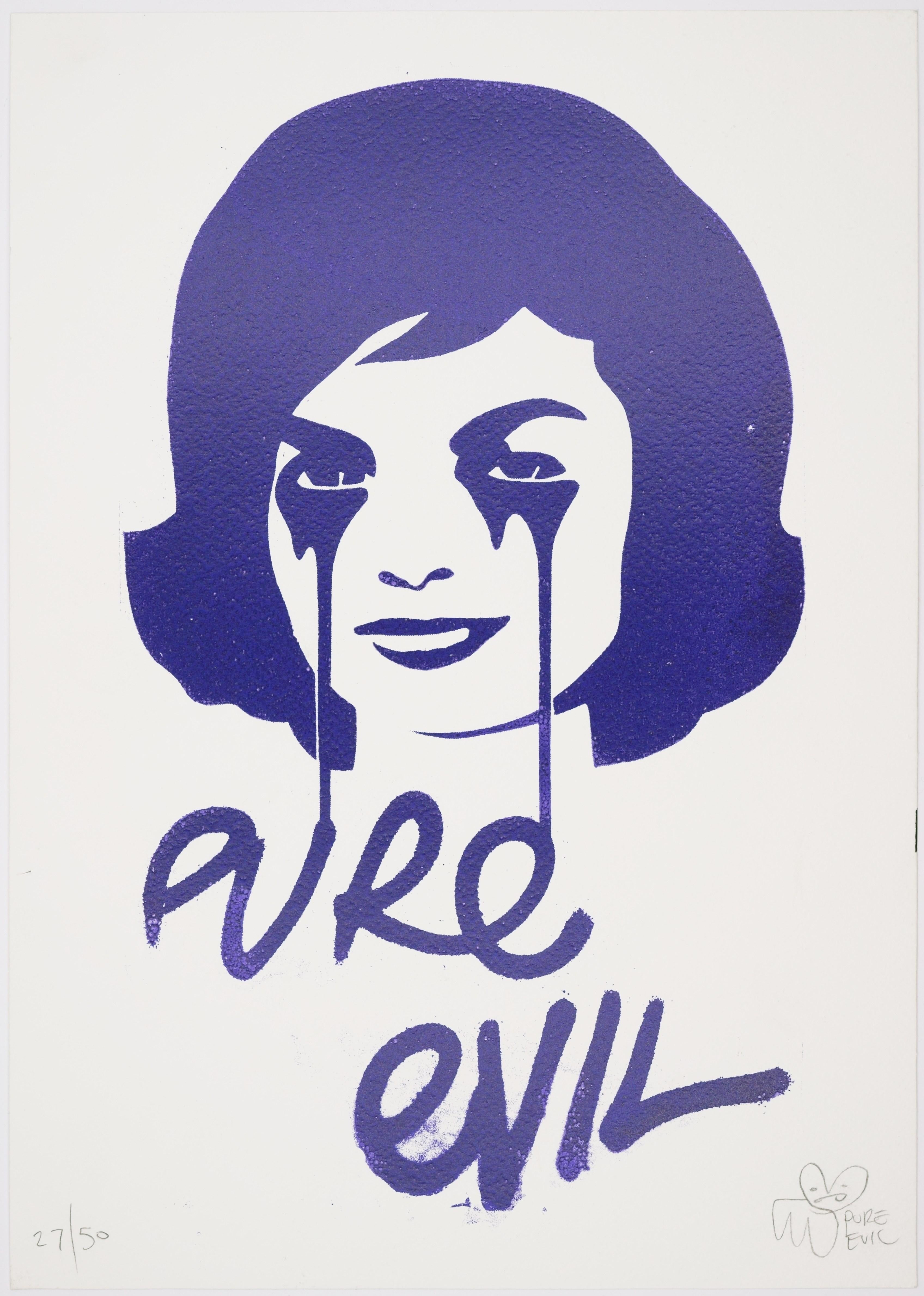 John F. K.'s Nightmare / - Congealed into an icon - - Pop Art Print by Pure Evil