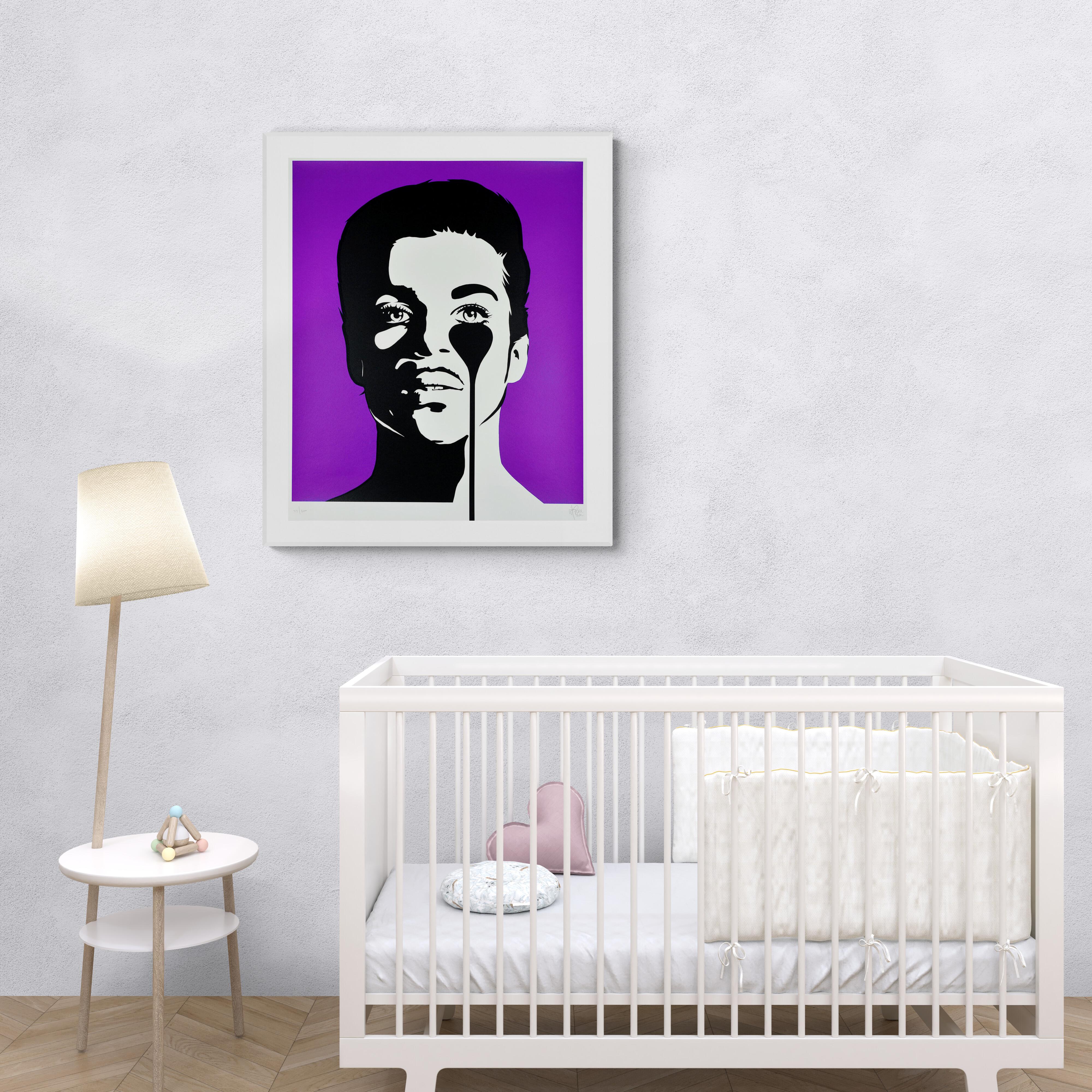 PURE EVIL - PRINCE - PURPLE RAIN
Date of creation: 2020
Medium: Screen print on Fedrigoni paper
Edition: 200
Size: 85 x 70 cm
Condition: In mint conditions, brand new and never framed
Observations: Screen print on high quality Fedrigoni paper of 330