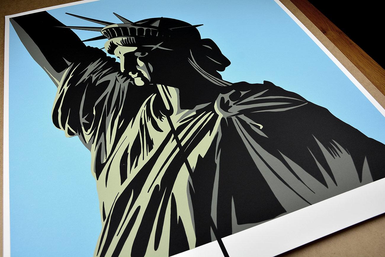 PURE EVIL: AMERICA'S NIGHTMARE 2020 Limited Edition Street Art, Pop Art - Print by Pure Evil
