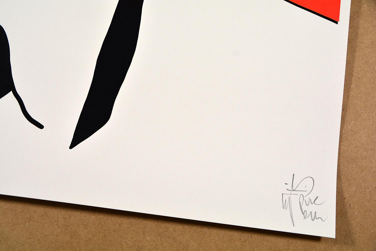 PURE EVIL - ARTHUR MILLER'S NIGHTMARE (FLUORO)
Date of creation: 2022
Medium: Screen print on Fedrigoni paper
Edition: 100
Size: 85 x 70 cm
Condition: In mint conditions, brand new and never framed
Observations: Screen print on high quality