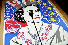 PURE EVIL: BREXIT NIGHTMARE Unique hand finished Street Pop Art