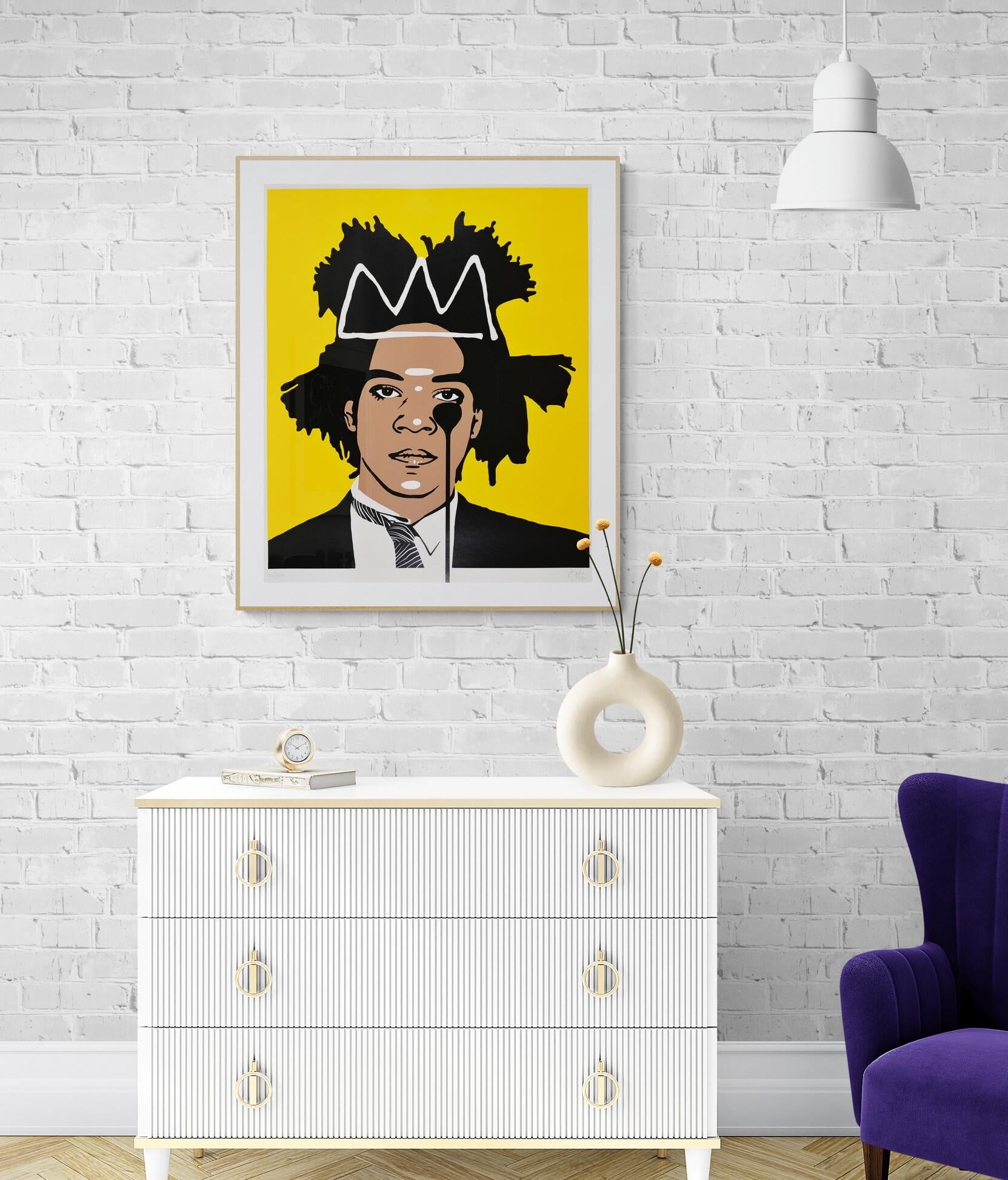 Pure Evil - KING SAMO Basquiat Street Urban Pop Art Graffiti Icons UK Black 5
