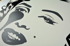 PURE EVIL - MARILYN MONROE CLASSIC BLACK Street Urban Pop Graffiti Hollywood UK