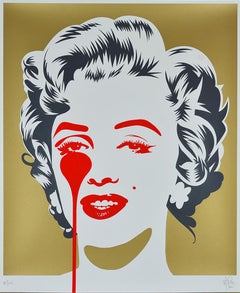 PURE EVIL: MARILYN MONROE Limited Edition screen-print Street Art, Pop Art