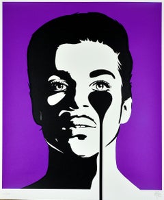 PURE EVIL - PRINCE - PURPLE RAIN Limited Street Pop Art Music Icons British Art