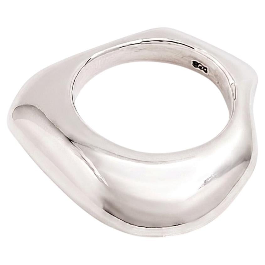 Ring „Pure Form 03“ aus 925er Sterlingsilber von KARNEEVAL