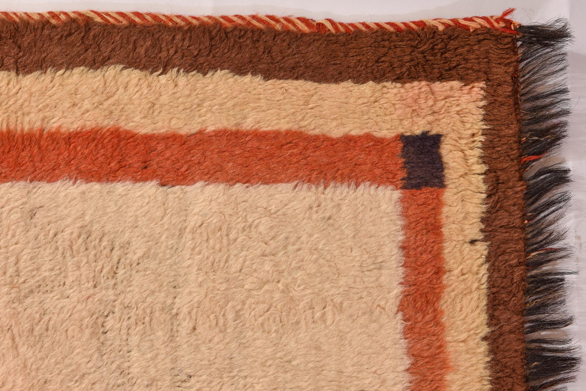 Mid-20th Century Pure Nomadic Carpet from My Private Collection For Sale