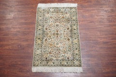 Pure Silk Tabriz Area Rug