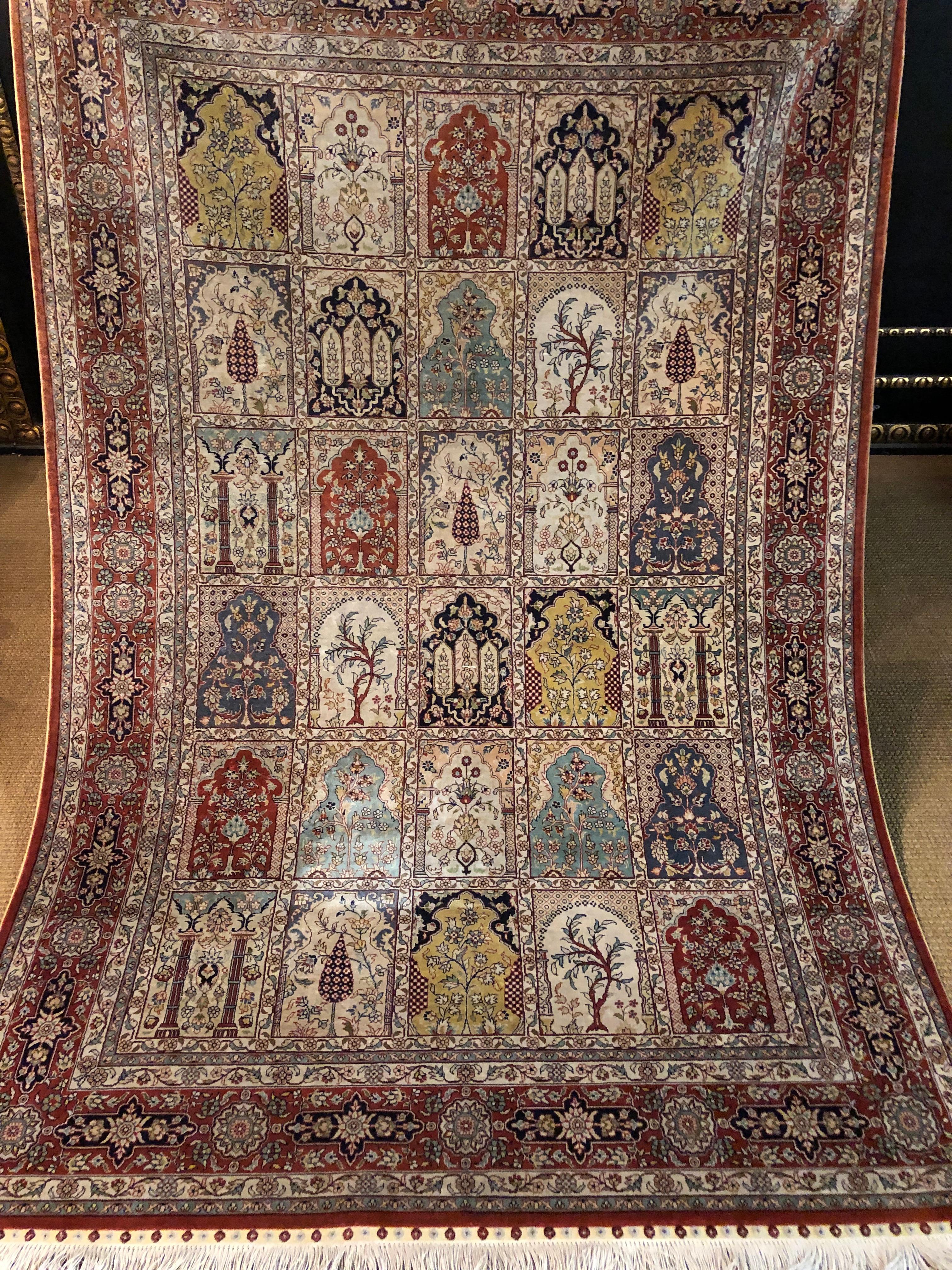 Turkish Pure Silk with a Beautiful Pattern and Color Turkey