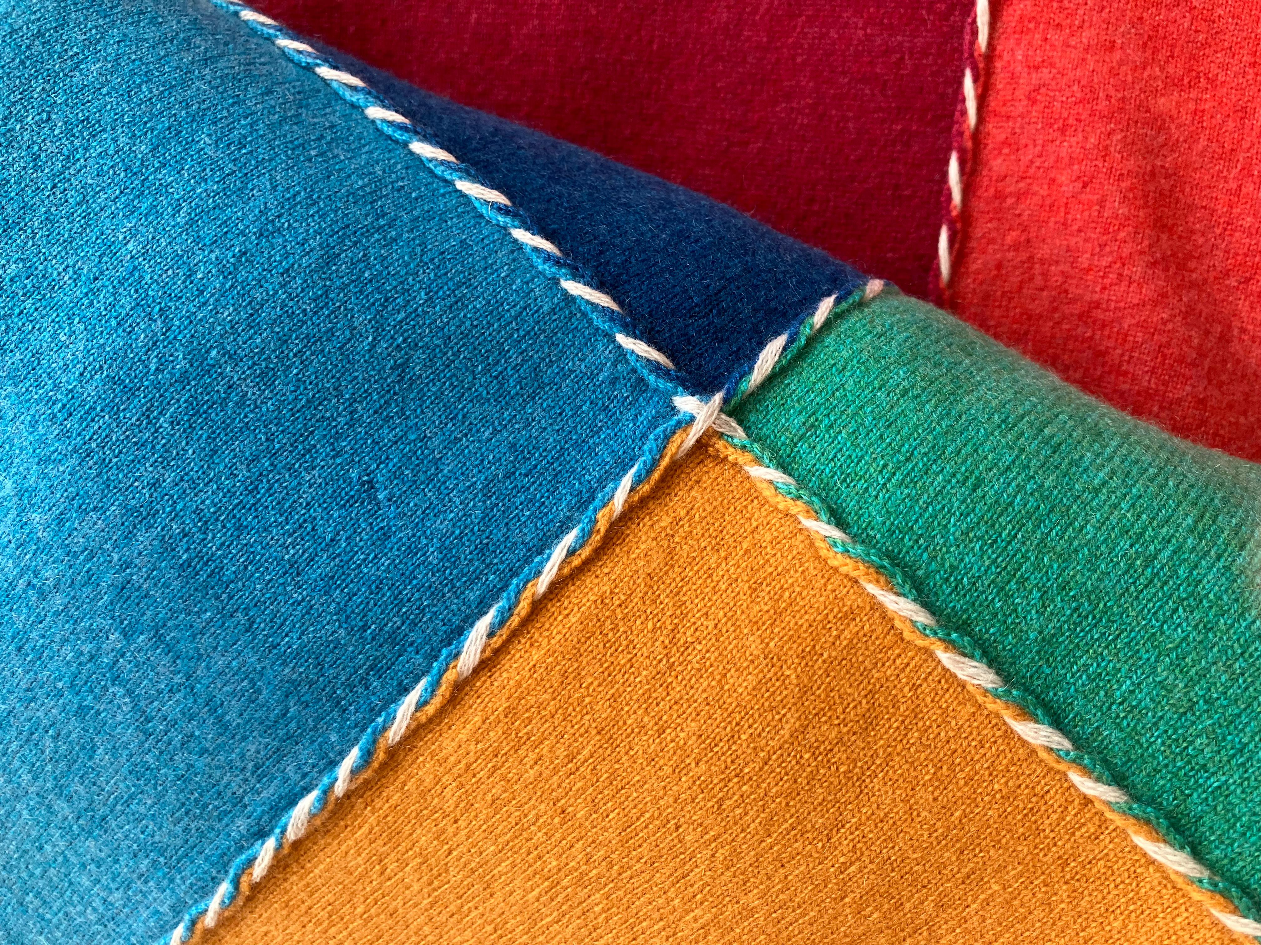 Pure White Cashmere Blanket by Corte di Kel (Made in Perugia Italy, 225×144cm) For Sale