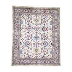 Pure Wool Hand Knotted Special Kazak Oriental Rug