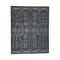 Pure Wool Southwestern Peshawar Berber Motif Influence Rug