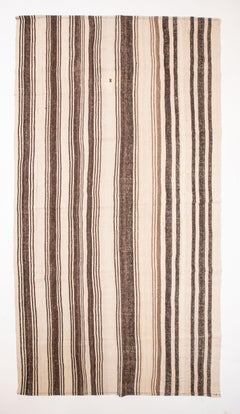 Pure Wool Vintage Kilim from Central Anatolia, Turkey, Mid-20th Century