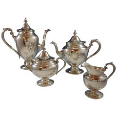 Puritan by Gorham Set da tè in argento sterling 4 pezzi