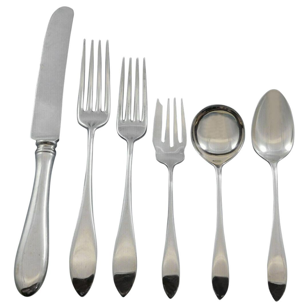 Puritan by Wallace Juego de Cubiertos de Plata de Ley para Cena de 8 Servicios 55 Piezas en venta