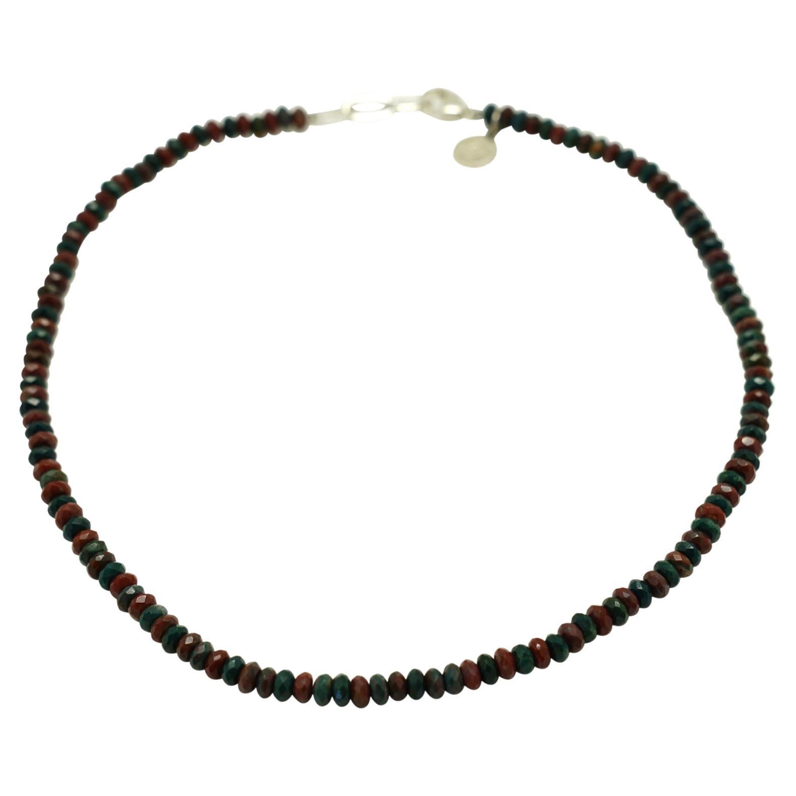 Purity Bloodstone Necklace For Sale