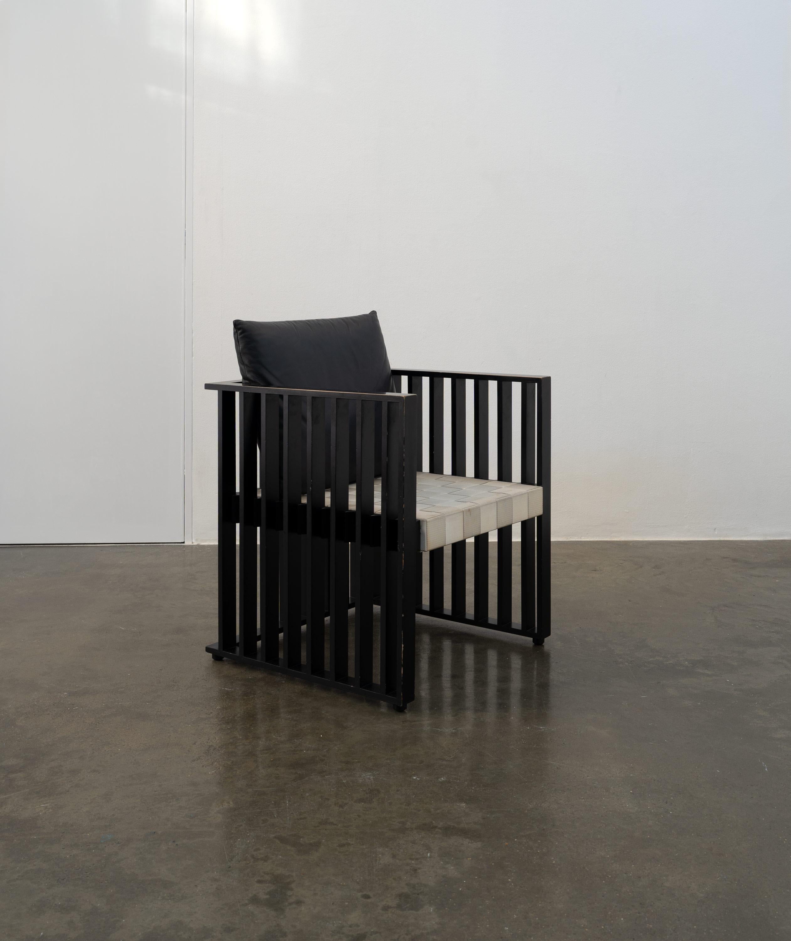 Purkersdorf Chairs by Josef Hoffmann for Wittman, c.1980 3