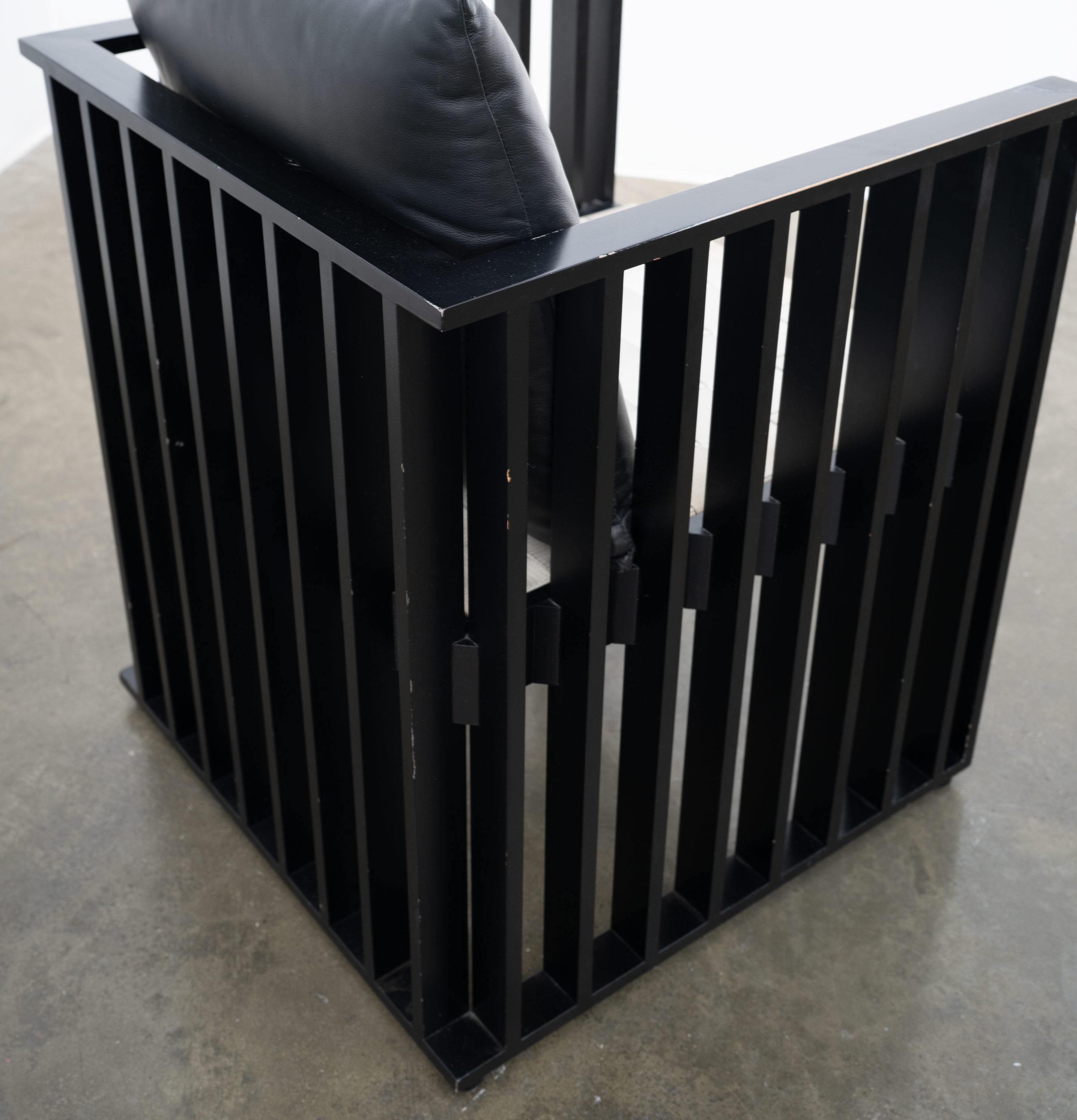 Purkersdorf Chairs by Josef Hoffmann for Wittman, c.1980 5