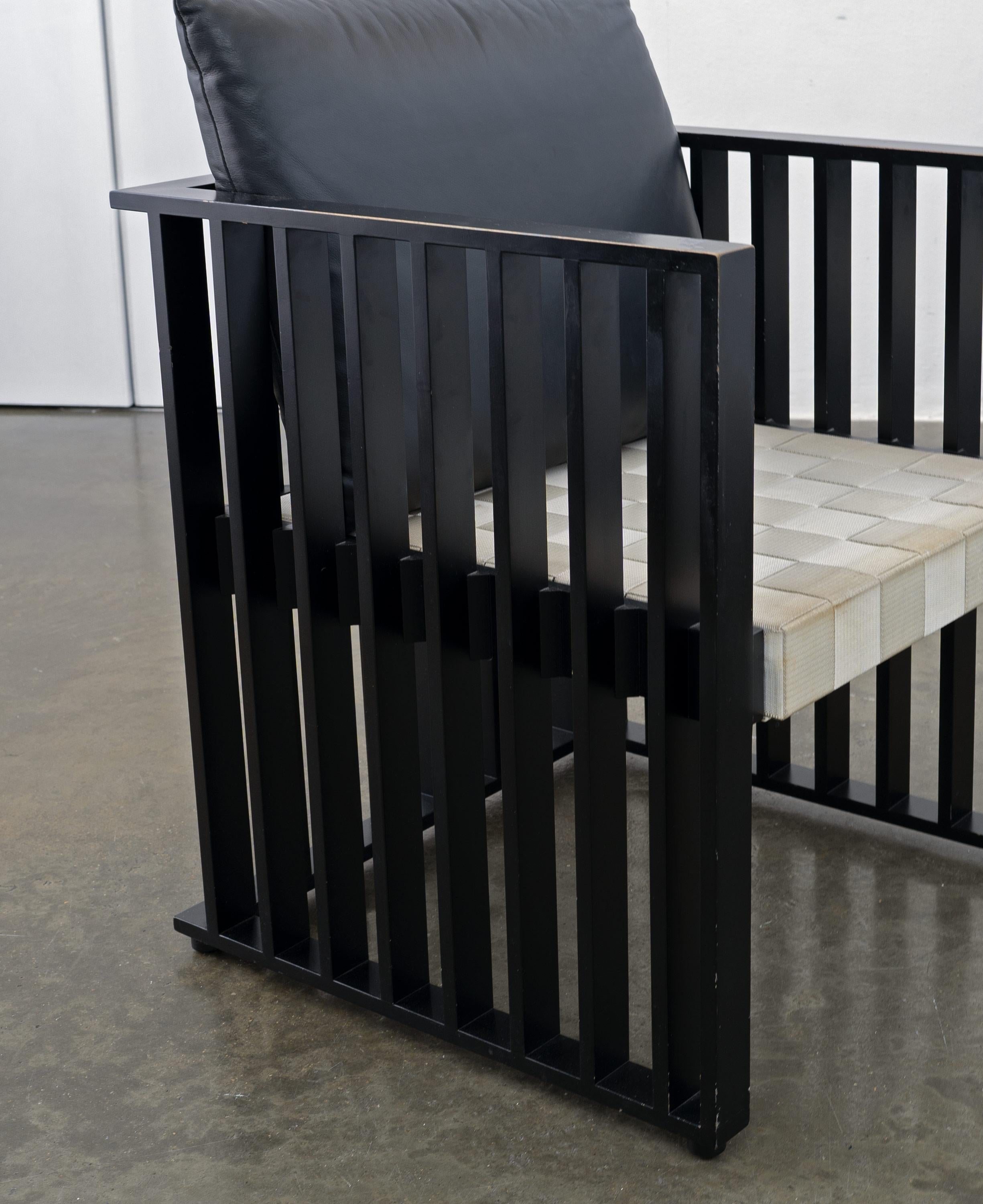 Purkersdorf Chairs by Josef Hoffmann for Wittman, c.1980 6