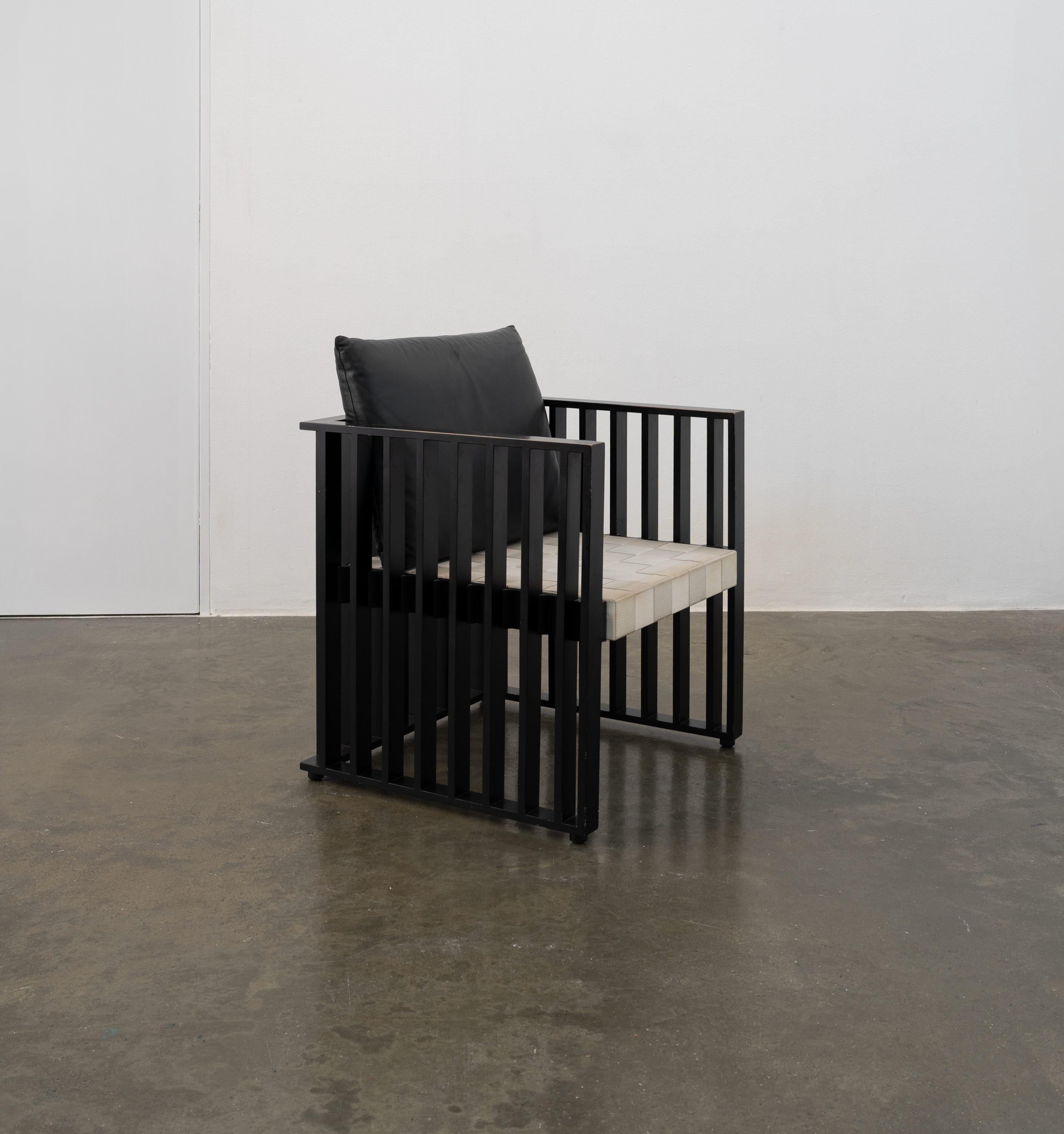 Art Deco Purkersdorf Chairs by Josef Hoffmann for Wittman, c.1980