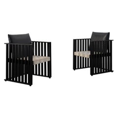 Purkersdorf Chairs by Josef Hoffmann for Wittman, c.1980