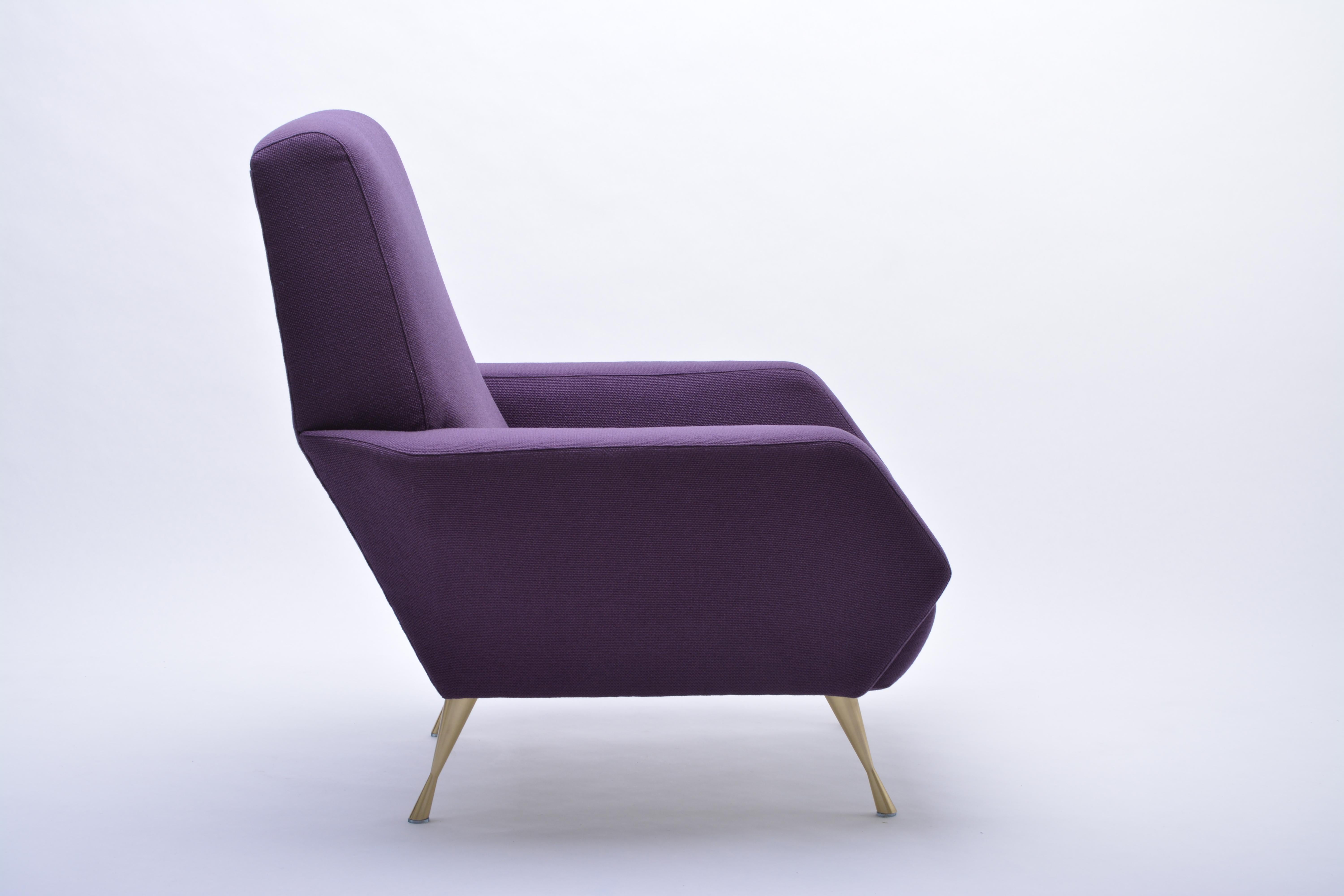 modern purple chair