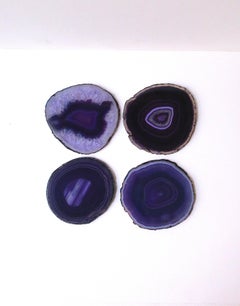 Lila Achat Untersetzer